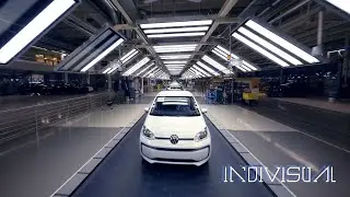 Flying inside of Volkswagen car factory - Cinematic FPV 4K