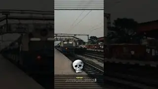 WAP 7 Attitude Entry 🗿🔥 #shorts #indianrailways #wap7 #railway #edit