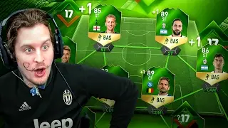 OMG PIGUAIN! THE BEST EVER UPGRADE! FULL UPGRADE FUT DRAFT CHALLENGE! FIFA 17 ULTIMATE TEAM