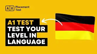Test your German A1 skills!