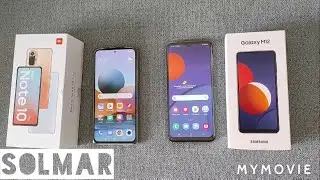 Redmi Note 10 Pro vs Samsung Galaxy M12 (M127) Сравнительный обзор. 2 супер новинки с NFC
