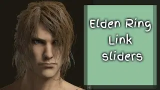 Elden Ring character creation: Link sliders (thelegendofzelda)