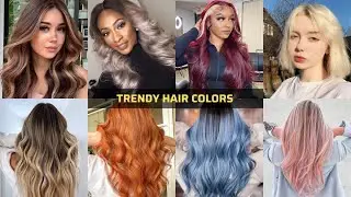 TOP 10 TRENDING HAIR COLOURS FOR GIRLS IN 2024 -2025 | TRENDING HAIR COLOR #hair #hairdye #beauty