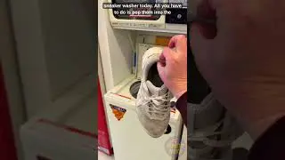 Japanese Sneaker Laundry! One of the best things I experienced in Japan!