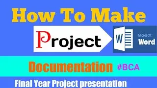 Final year project documentation | Final year project documentation samples