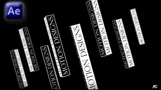 3D Dynamic Typography Animation in After Effects - After Effects Tutorial - No Plugins.