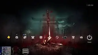 Nioh Theme PS4 Pre-Order Theme/DLC Code
