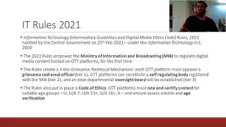30. OTT Regulation in India