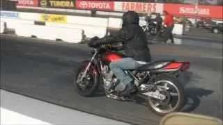 Drag racing Zephyr 550 with Garrett GT12 turbo @ Sonoma Raceway 10-23-13