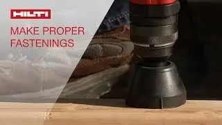 HOW TO make a proper fastening with Hilti powder-actuated tools