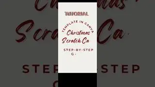 How to Make a Christmas Scratch Card | DIY Holiday Gift Idea in Canva