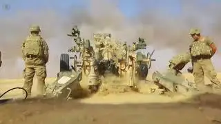 36th Infantry Division Field Artillery Fire Mission in Afghanistan!