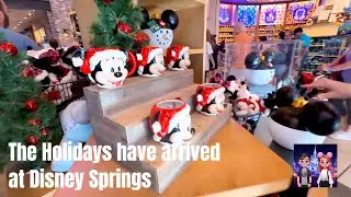 НОВЫЕ праздничные товары в Disney Springs World of Disney | Покупки с Guilda