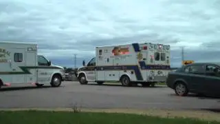 Crash at Nelson Road and U.S. Route 30