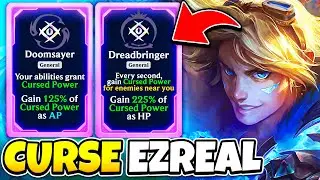 Double Cursed Ezreal: Infinite Stacking Stats | League Arena Gameplay
