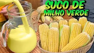 O VERDADEIRO SUCO DE MILHO VERDE -  TRADICIONAL DE BEIRA DE ESTRADA