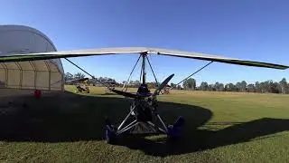 LANDING One pt2 - Aviation Adventure Microlight Flying | Flying in for Meetup & Coffee - Hanger O