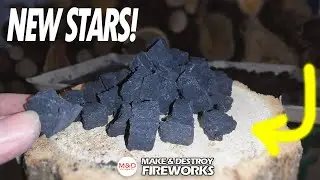 NEW FIREWORK CUT STARS! - They are almost dry!
