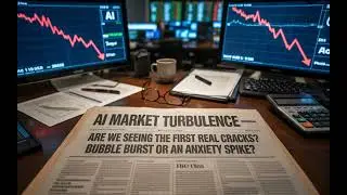 📉 AI Market Turbulence: Anxiety, Debt, and Recalibration