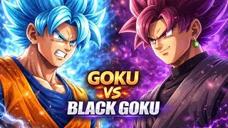 Super Saiyan Blue Goku vs Black Goku 😱 Epic Battle | Sparking ZERO
