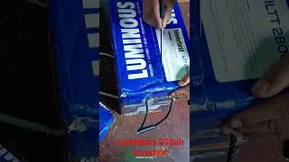 unboxing LUMINOUS 250ah inverlast battery #electronic #inverter #luminious.