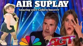 Golden Buzzeer  | all the judges cried Hysterically when this participant sang the song Air suplay