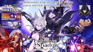 INSANE LUCK! 2.5TH YEAR ANNIVERSARY MULTI SUMMON PULLS! | The Eminence in Shadow Master of Garden