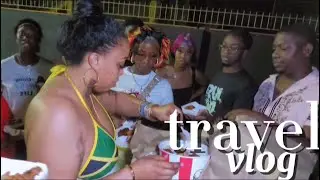 VLOG: Road To Ocho Rios Jamaica🇯🇲 Family Day Out] White River Jamaica/ Got Sick! Outfit malfunction