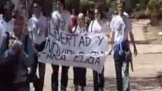 DEMONSTRATION OF THE NONVIOLENT RADICAL PARTY IN HAVANA