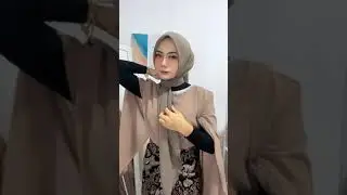 Tutorial hijab segiempat Kondangan terbaru