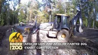 Binder Park Zoo exhibit construction (long version)