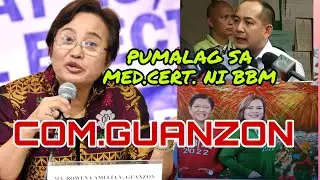 COMELEC GUANSON PUMALAG SA MEDICAL CERTIFICATE NI BBM