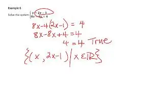 College Algebra Section 5.1 Systems of Linear Equations