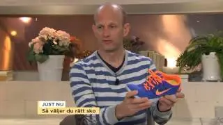 Så väljer du rätt skor för dina fötter - Nyhetsmorgon (TV4)