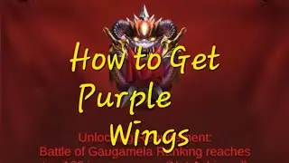 Evony TKR - Journey To Purple 💜 Wings. How To Get Purple Wings, Tips etc