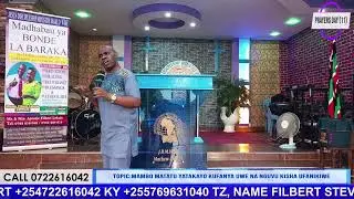 PRAYERS DAY (11)TOPIC:MAMBO MATATU YATAKAYO KUFANYA UWE NA NGUVU KISHA UFANIKIWE