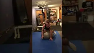 Yoga ball challenge!