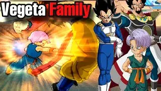 Vegeta Family Is TOO Overpowered! Dragon Ball Z Budokai Tenkaichi 3 Mods!