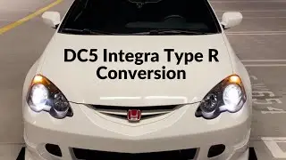 My DC5 Integra Type R Clone - Back From Paint! (Championship White)