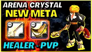 ⚡ Como Jogar de Build Healer | Queda Santa para Arena Crystal | NEW META | Albion Online