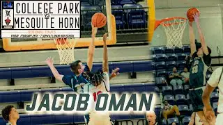 Regional Finals UIL State Playoffs | Jacob Oman | College Park vs Mesquite Horn