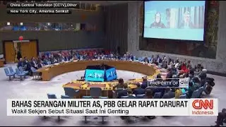 Bahas Serangan Militer AS, PBB Gelar Rapat Darurat