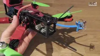 RACE DRONE RECEIVER ANTENNA INSTALLATION