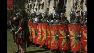 EBORACUM ROMAN FESTIVAL. YORK. ERMINE STREET GUARD. 25th MAY 2025