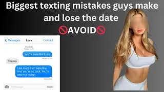 First text mistakes that turn her off #onlinedating #datingtipsformen