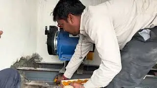Sharp Gearless Machine 3.0kw Machine Installation 