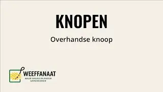 Overhandse knoop