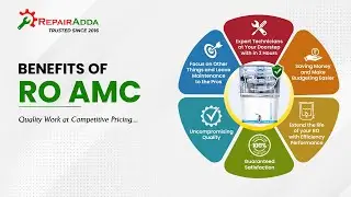What are the benefits of RO AMC ? | RO water purifier repair