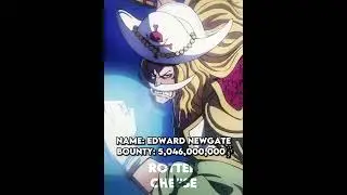 #whitebeard Bounty vs Weevil Bounty #shorts