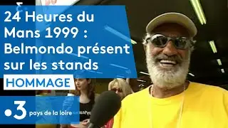 24 Heures du Mans 1999 : Belmondo parmi les stars présentes sur les stands